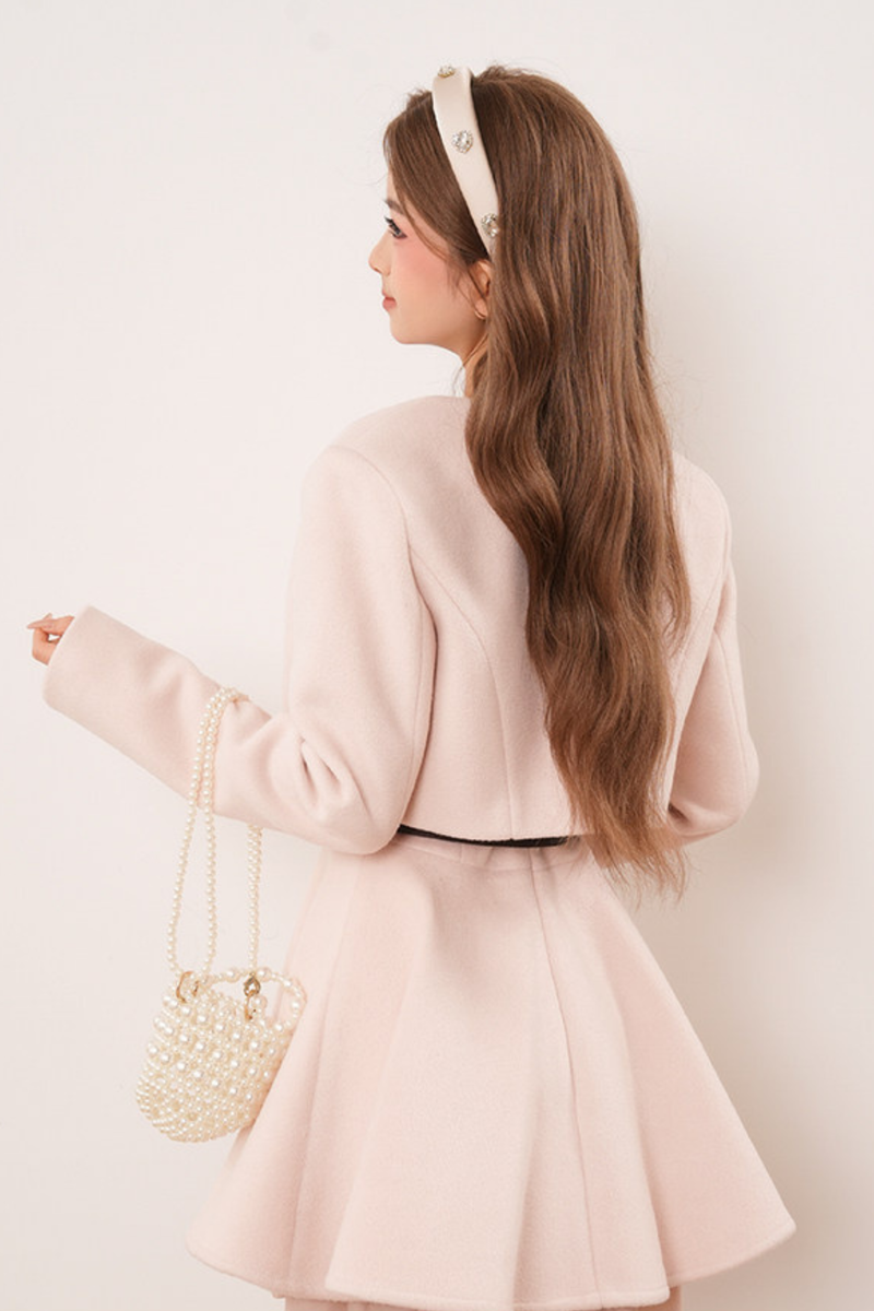 Sweet Powder Short Jacket + Flare Dress