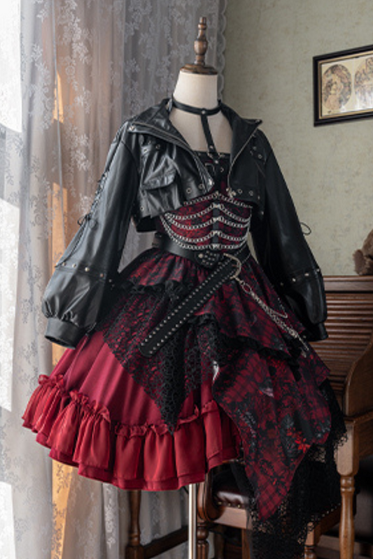 Subculture Dark Gothic Handsome Set