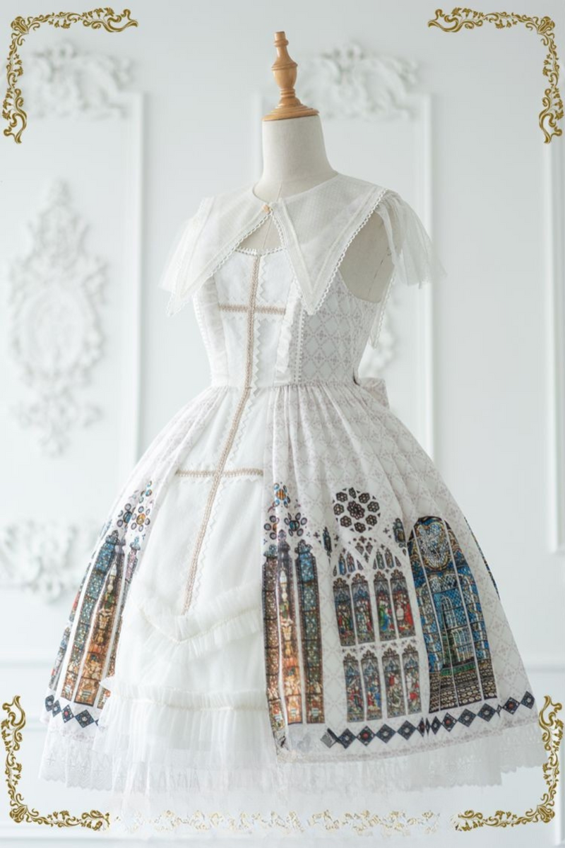 Window Retro Doll Lolita Dress