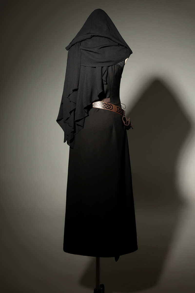 [reserved Item] Punk Style Dark Gothic Dress + Shorts + Shawl + Sleeves + Belt Bag