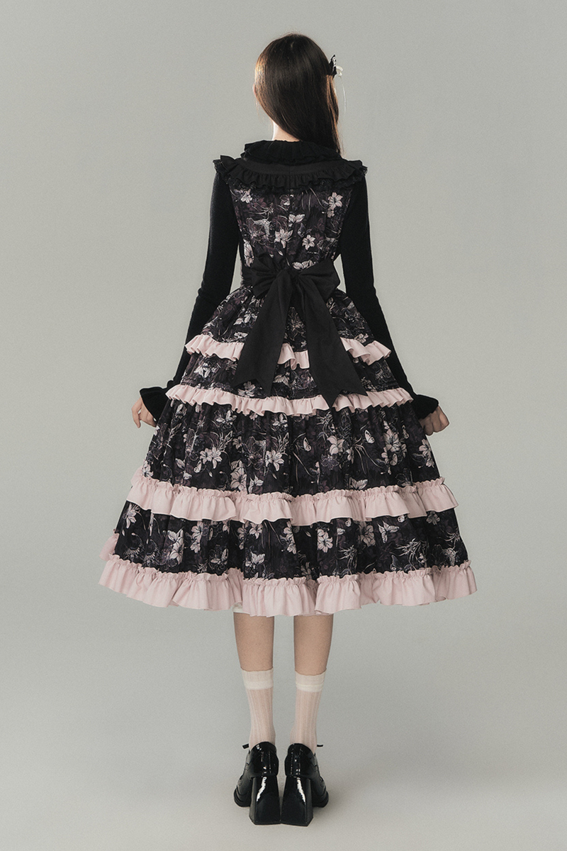 Lolita Vest Dress + Top + Belt