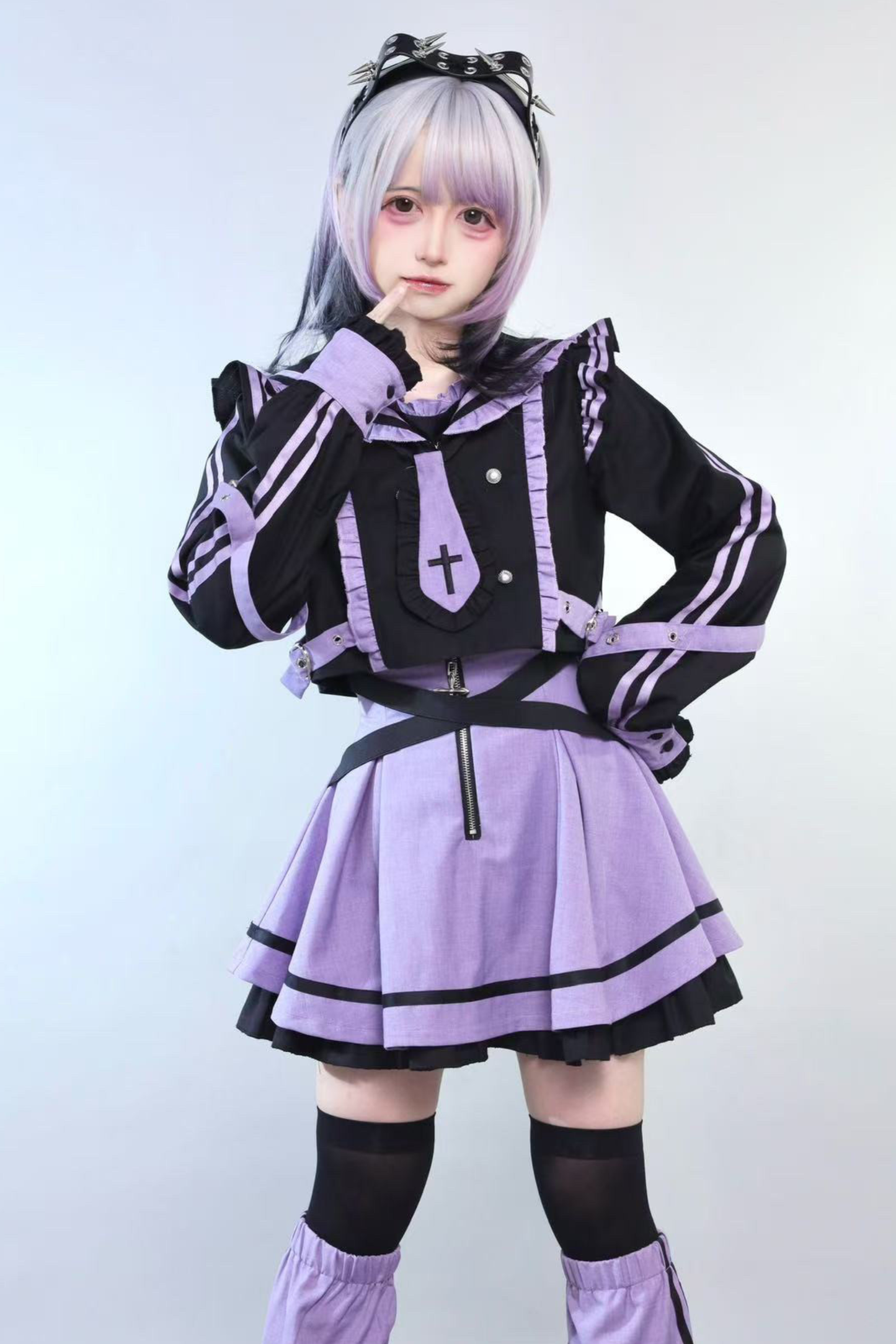 Dream Cat Sailor Top + Skirt + Leg Warmers