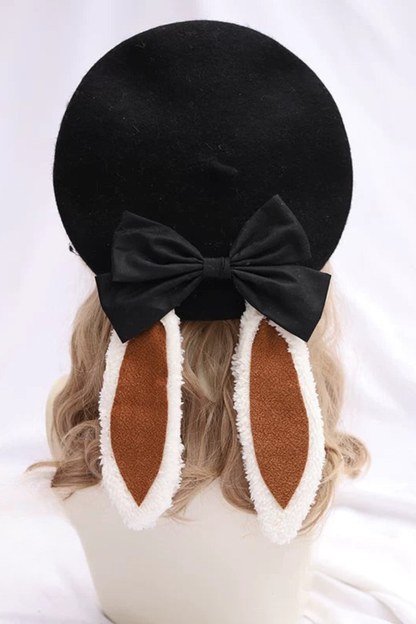Sweet Maid Rabbit Beret