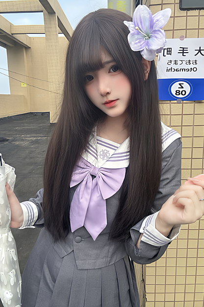 Star Mist Sailor Top + Skirt + Ribbon