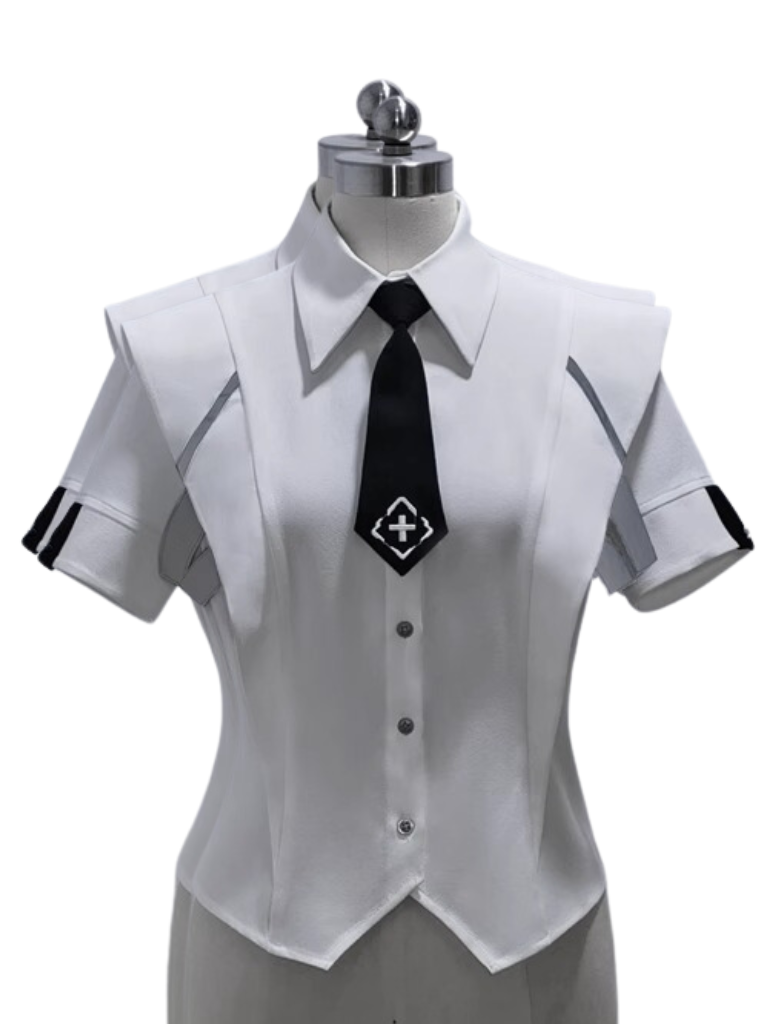 Virtual Military Cool Handsome Shirt Short Pants Cape Set