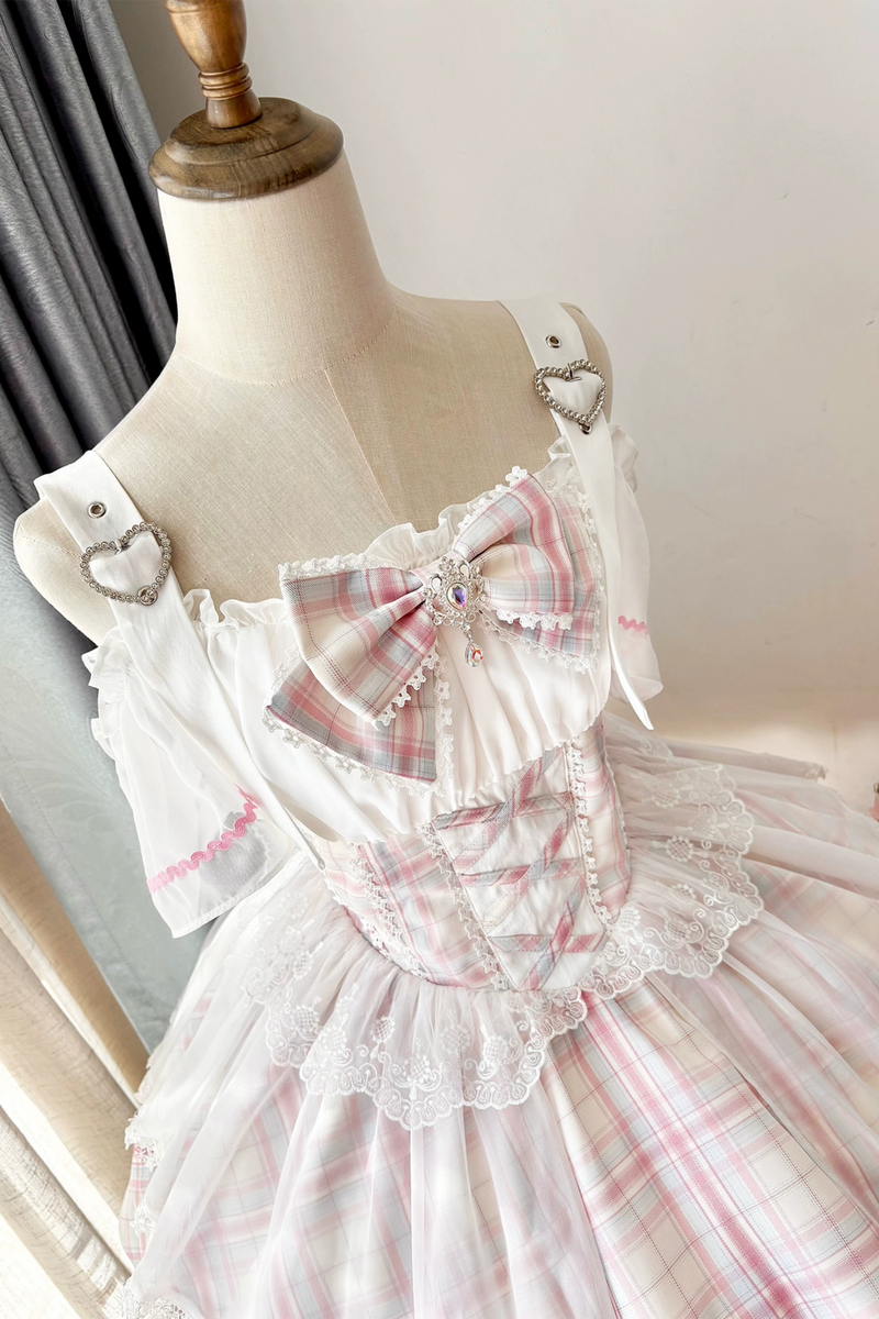 Sweet Pinky Idol Lace Dress