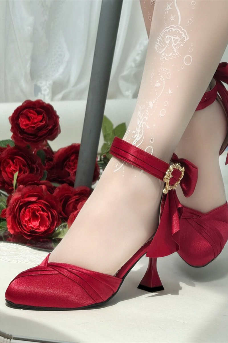 Princess Ribbon Lolita Shoes