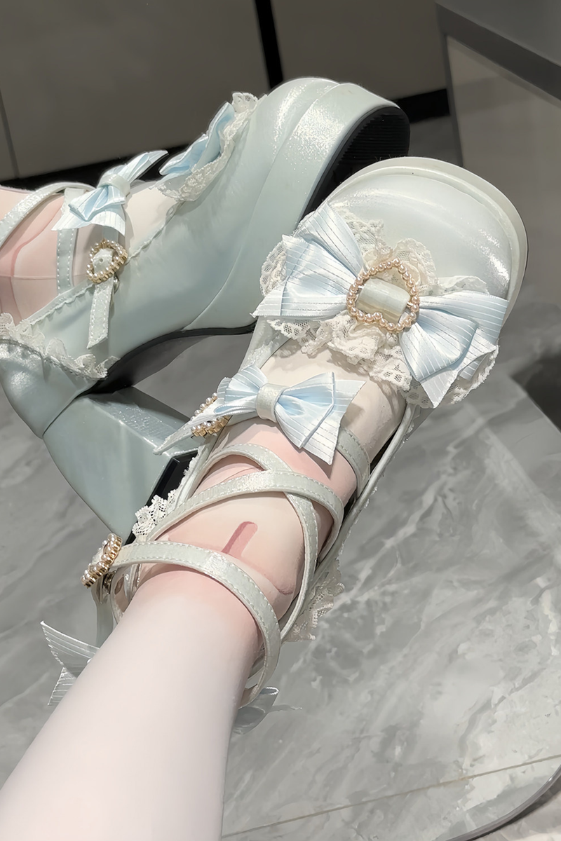 Ribbon Lolita Heels