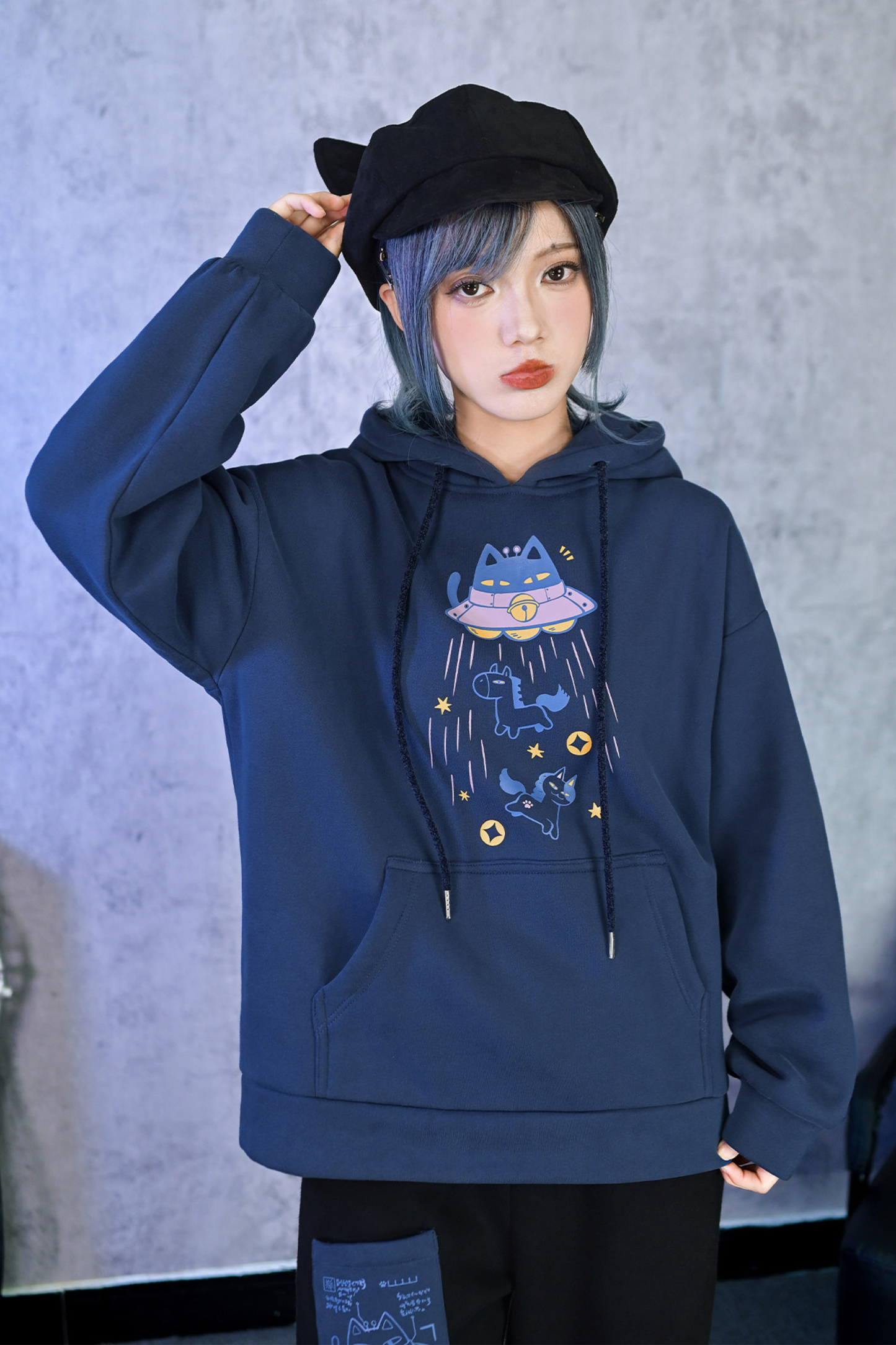 Retro Star Hoodie Sweatshirt