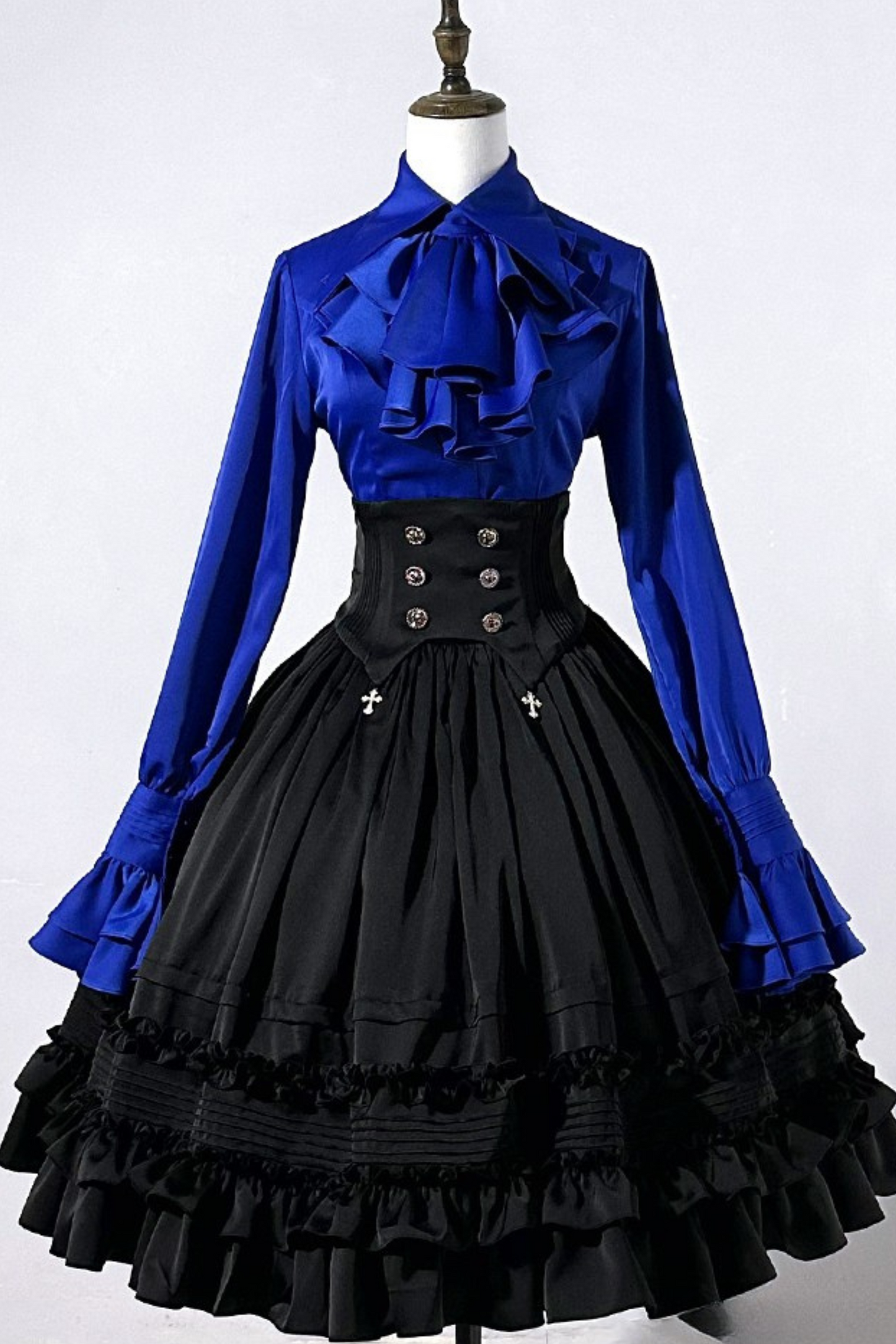 [pre-order] Classic Shirt + Ruffled Retro Lolita Skirt
