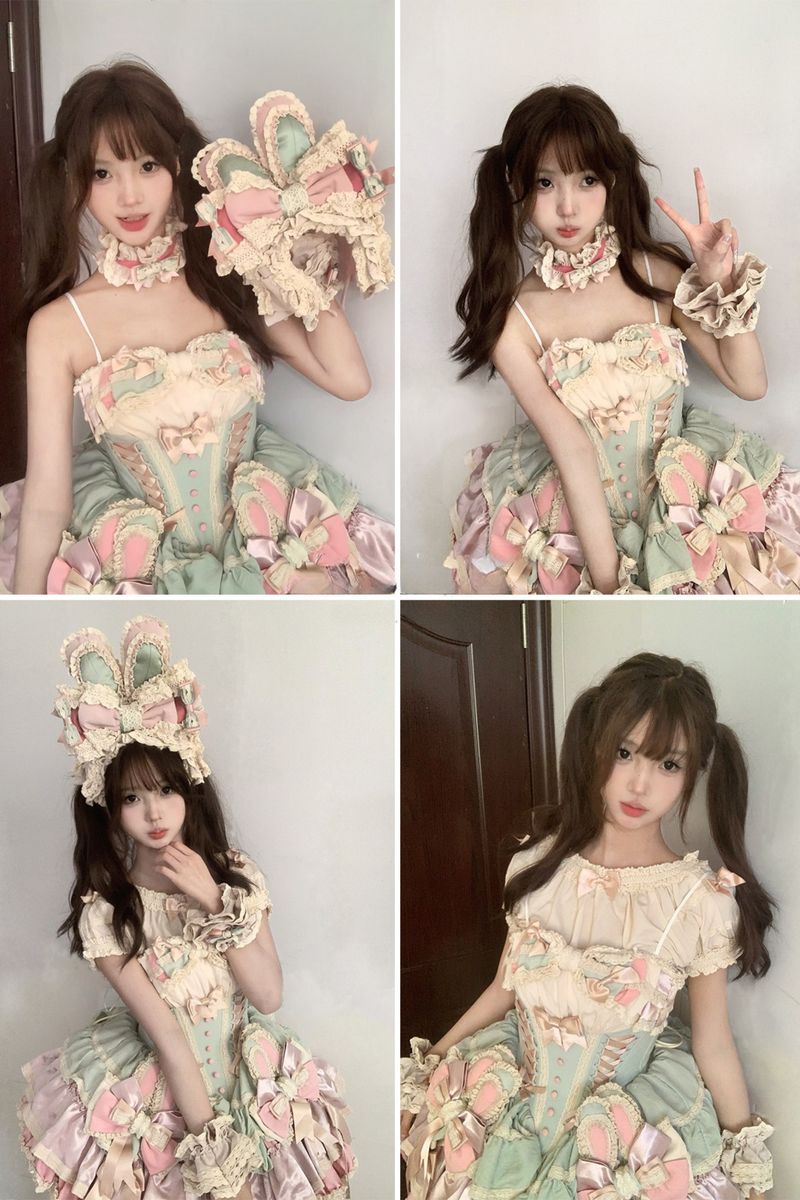 Ribbon Bunny Special Edition Bustier Dress