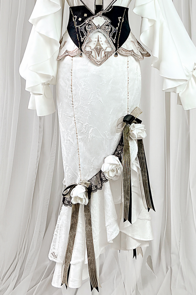 [pre-order] Flower Skirt + Ruffle Top + Waist Belt