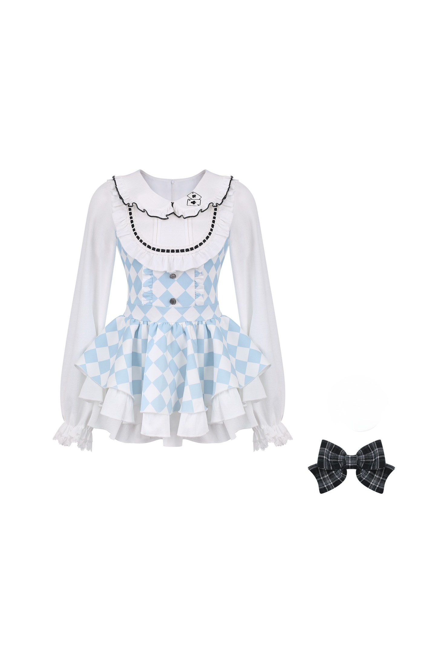 Chess Fantasy Dress + Cloak + Inner Pants