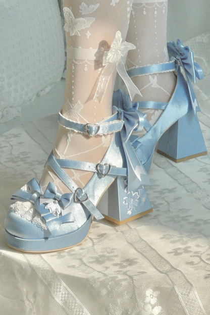 Dreamland Ribbon Lolita Shoes