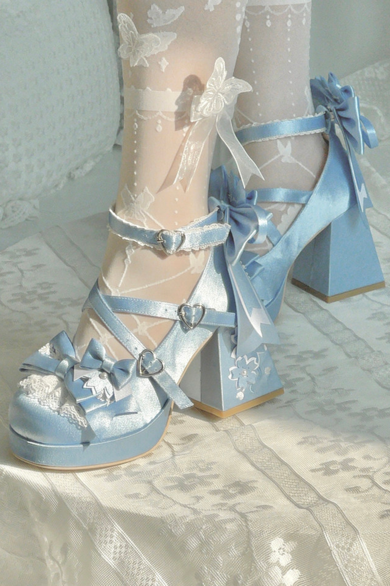 Dreamland Ribbon Lolita Shoes