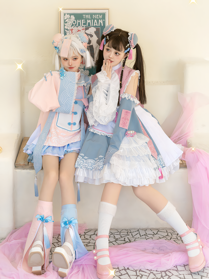 Pastel Jiangshi Chinese-style Lolita Full Set
