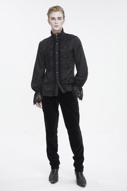 Subtly Elegant Shirt with a Refined Vintage Look