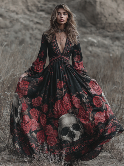 Classic Vintage Dress with a Flattering Fit