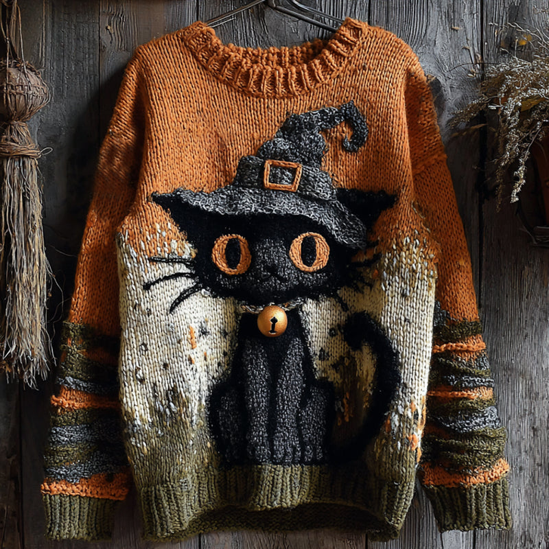 Classic Vintage Sweater with a Flattering Fit