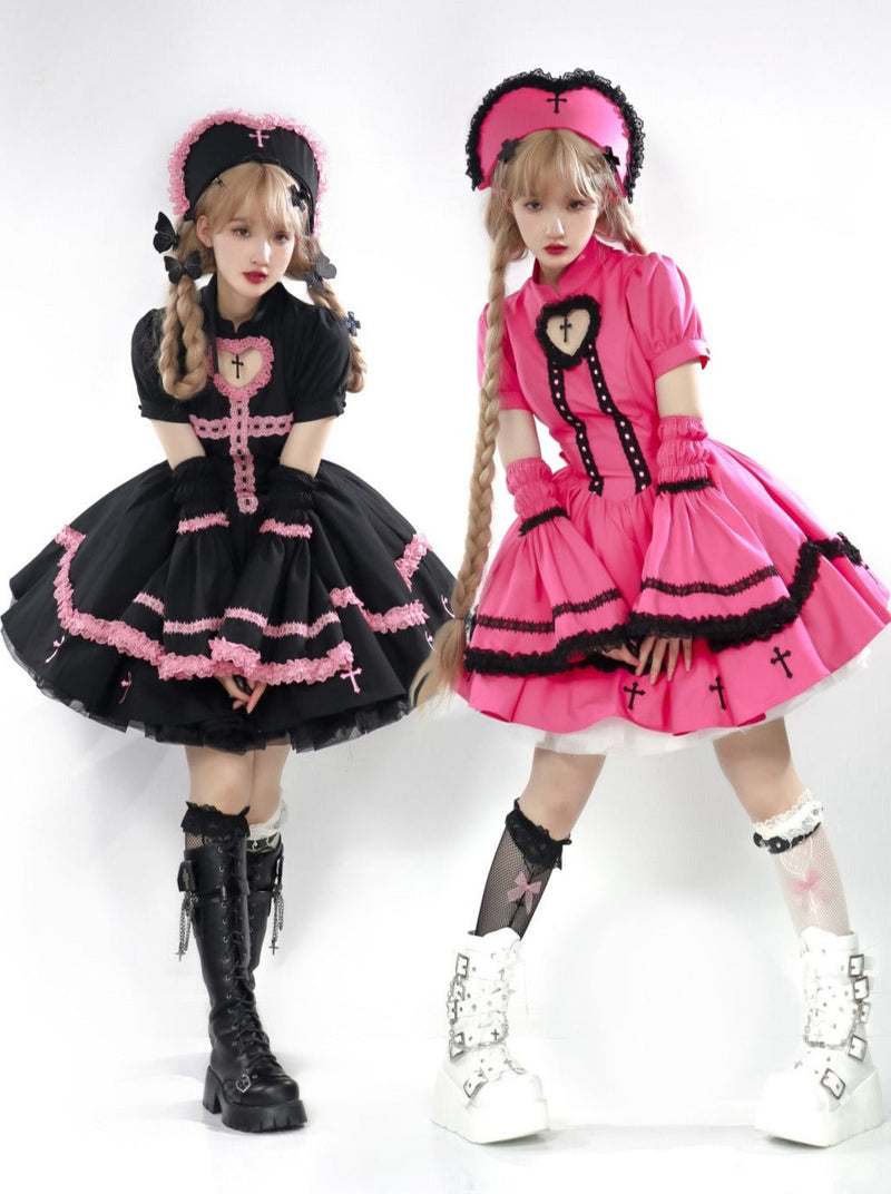 Subculture Y2k Cross Lolita Dress