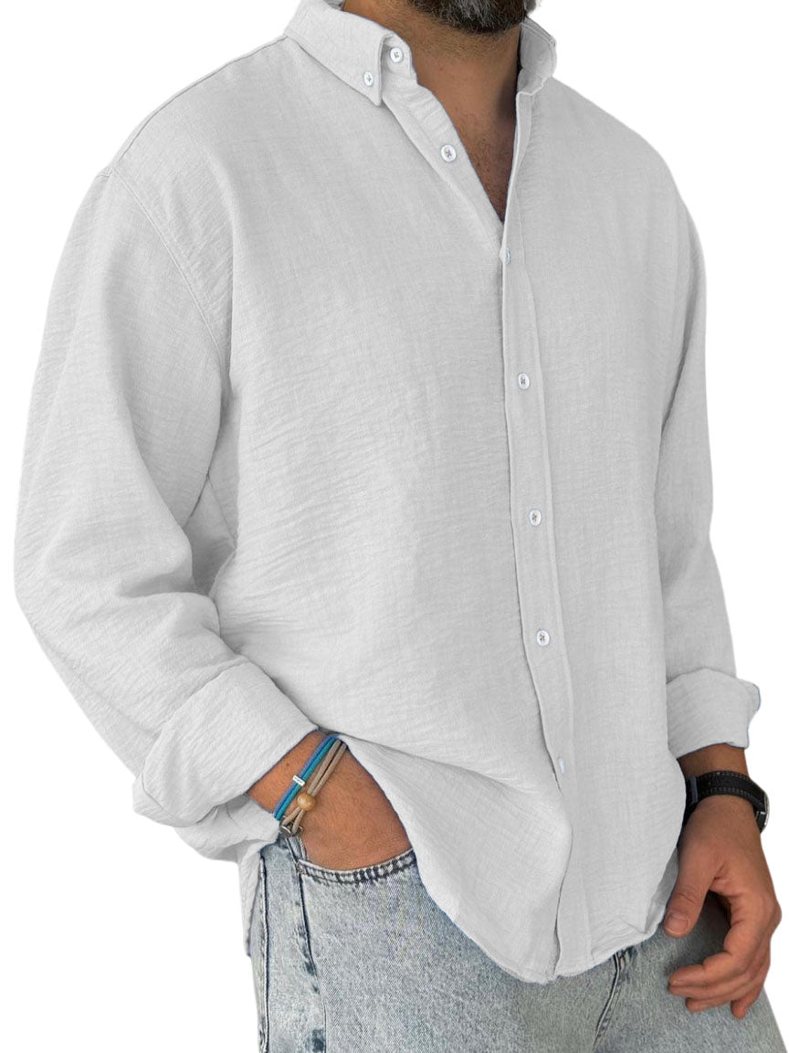 Casually Elegant Shirt with a Refined Edge