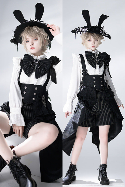 Rabbit Theatre Jacquard Version Lolita Prince Shirt Corset Suit [pre-order]