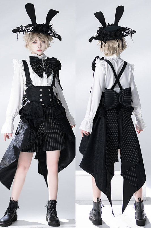 Rabbit Theatre Jacquard Version Lolita Prince Shirt Corset Suit [pre-order]
