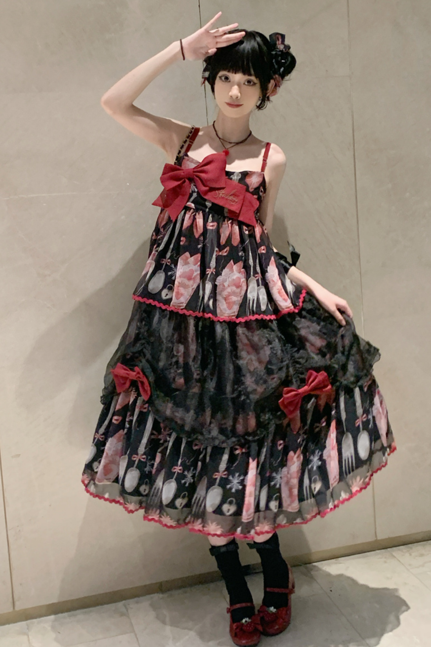 Strawberry Box Lolita Camisole Dress