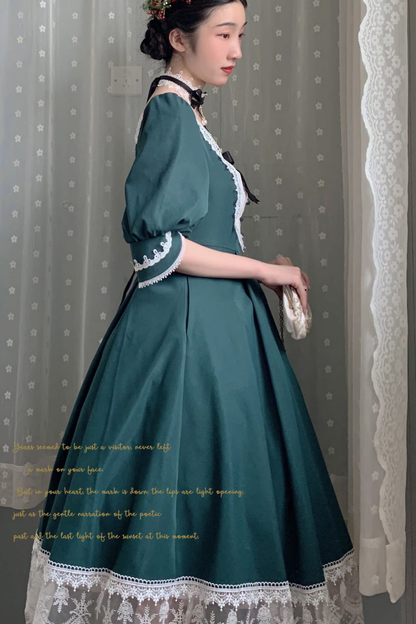 Retro Lace Classic Lolita Dress