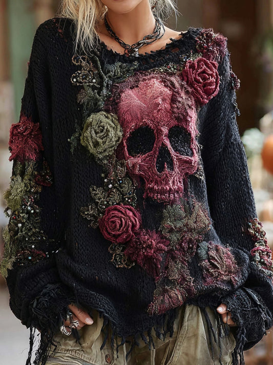 Vintage Inspired Sweater with a Contemporary Edge