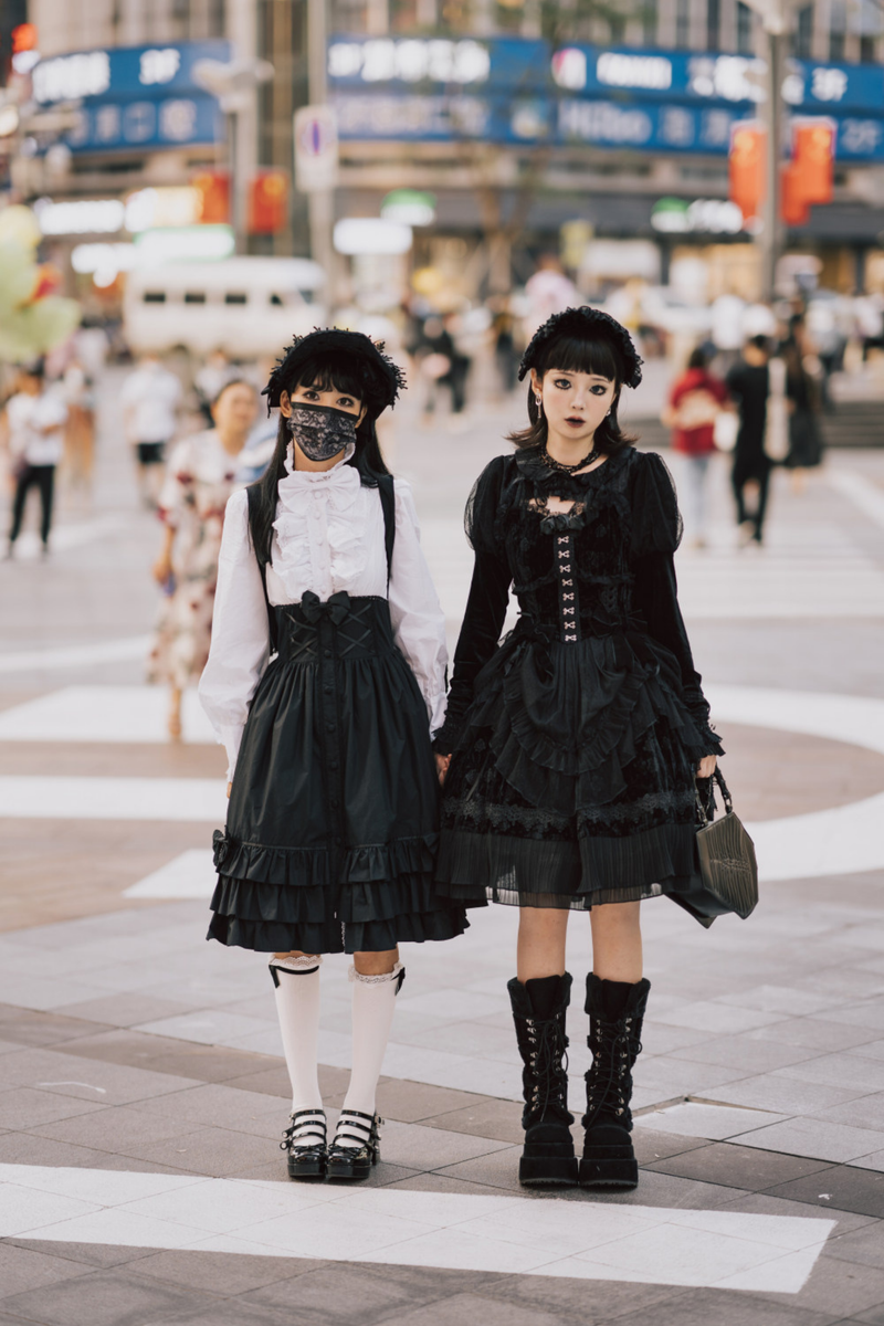 Gothic Doll Lolita Dress + Short Jacket
