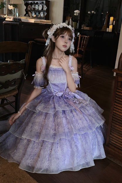 [pre-order] Ballet Style Dress + Hat + Headband + Ribbon Tail