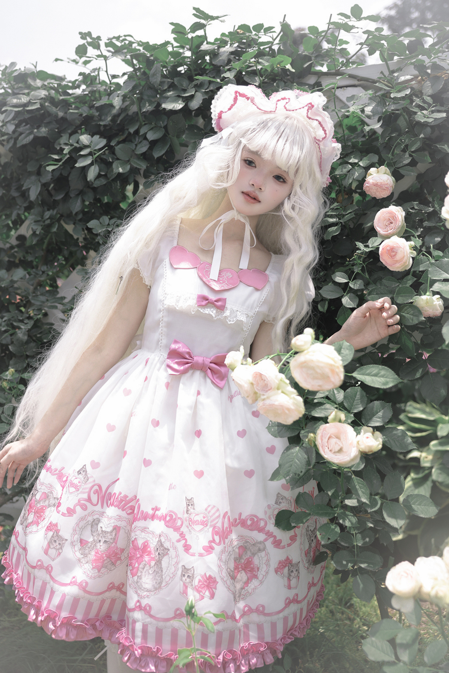 Sweet Girly Cat Jsk + Dress