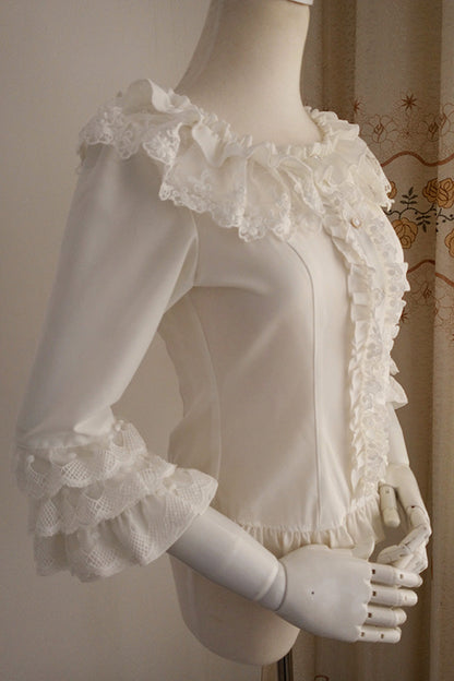 Vintage Inspired Blouse with a Contemporary Edge
