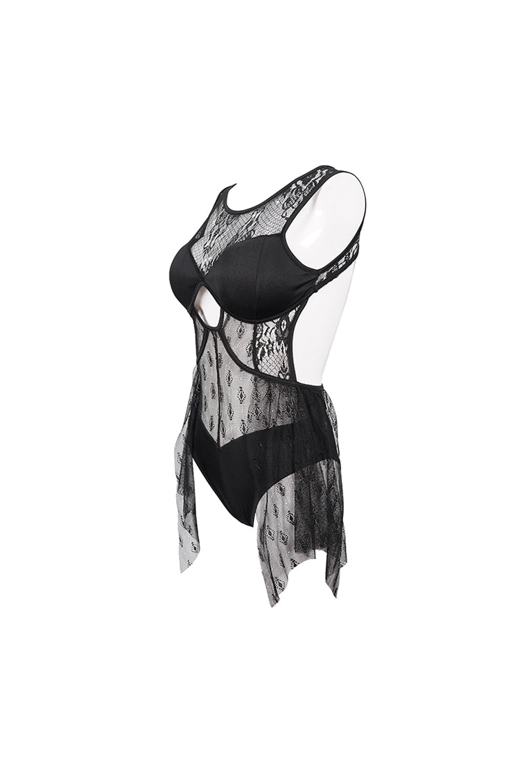 Subtly Elegant Swimsuit with a Refined Vintage Look