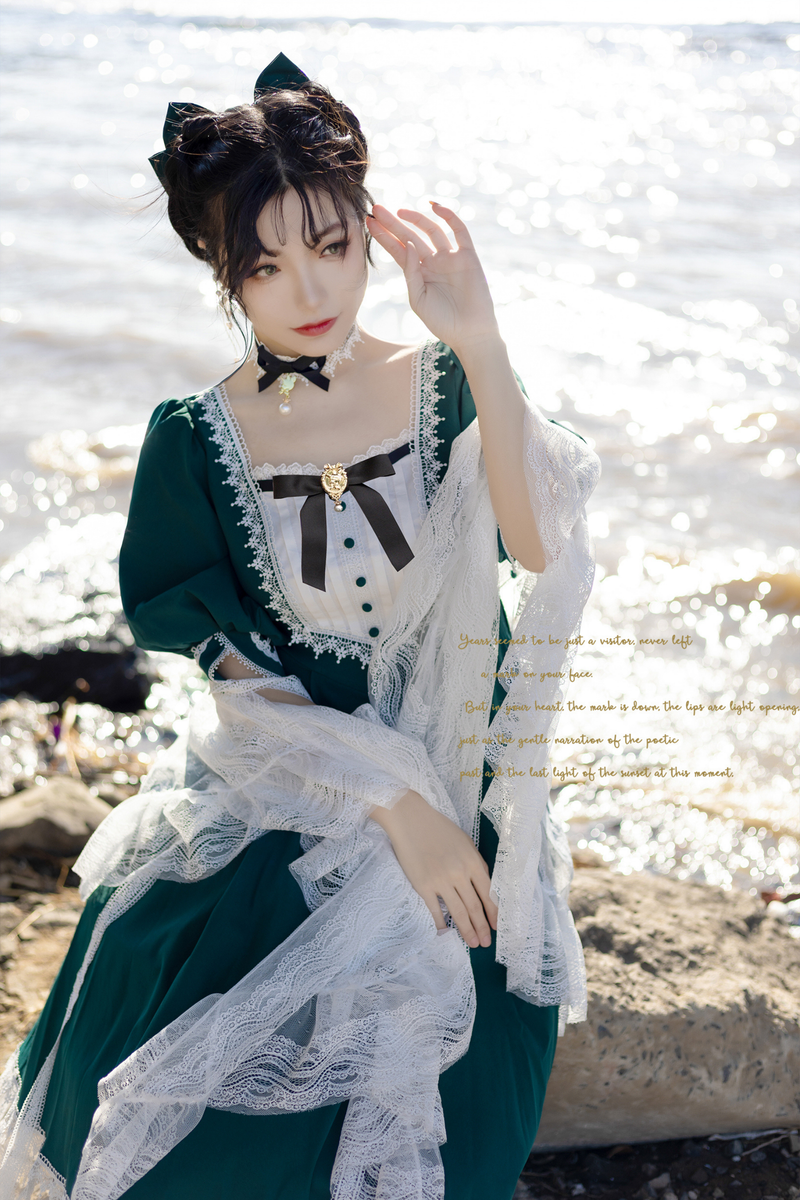 Retro Lace Classic Lolita Dress