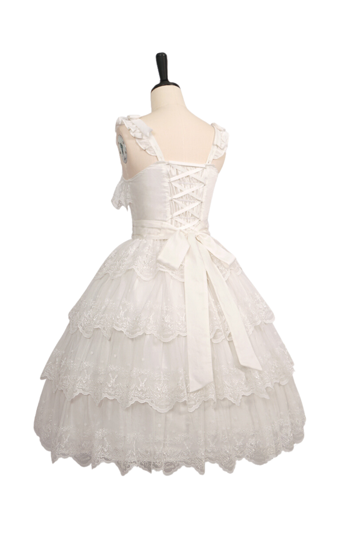 Flower Banquet Princess Sleeve Shirt + Ruffle Lolita Dress