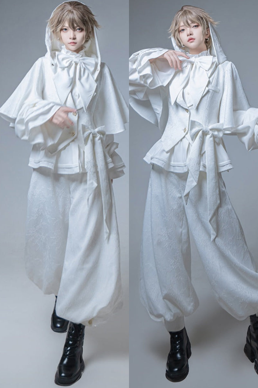 Bunny Prince Hooded Coat + Balloon Shorts + Long Pants [pre-order]
