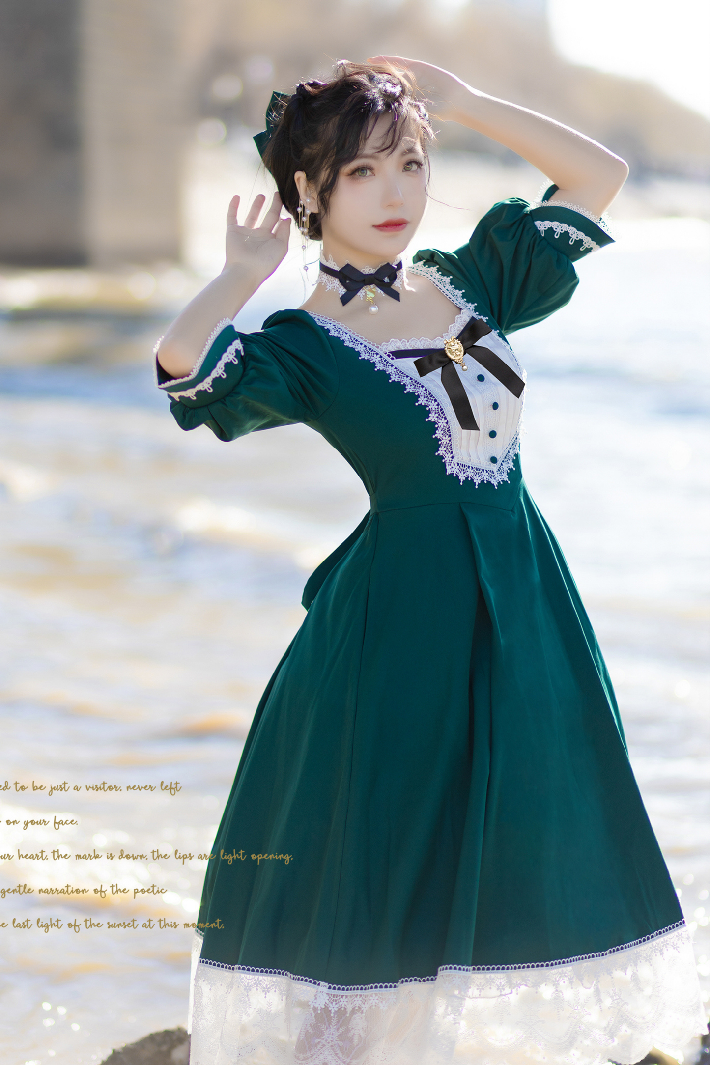 Retro Lace Classic Lolita Dress