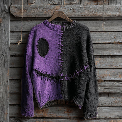 Casually Elegant Sweater with a Refined Edge