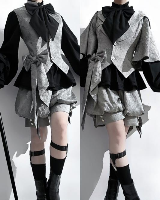 Sweet Cool Rabbit Retro Prince Lolita