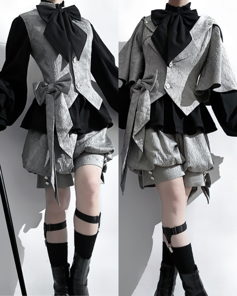 Sweet Cool Rabbit Retro Prince Lolita