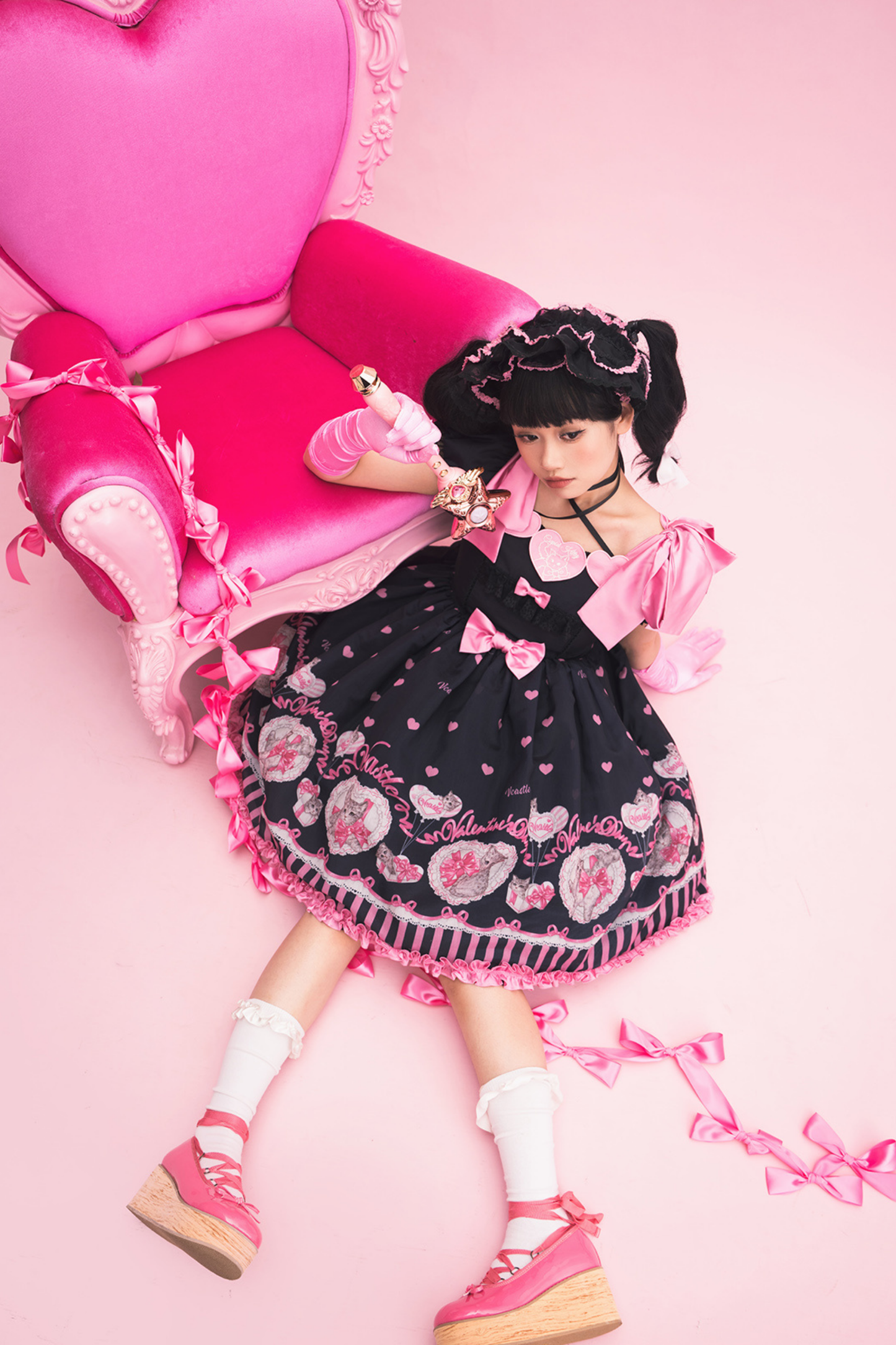Sweet Girly Cat Jsk + Dress