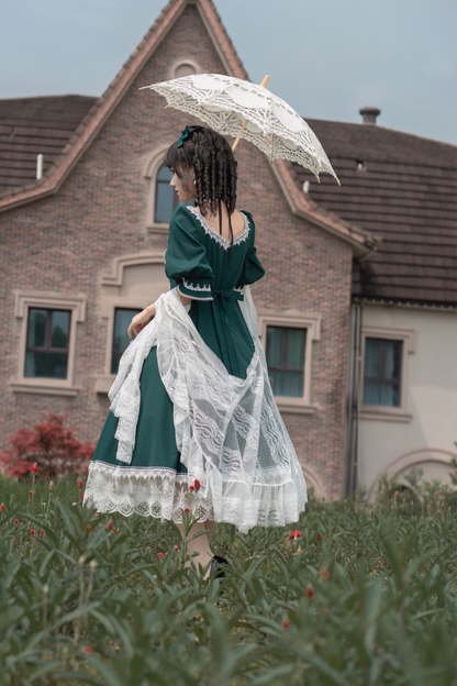 Retro Lace Classic Lolita Dress