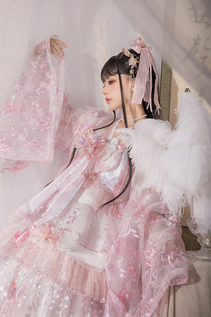 Sakura Sweet Chinese-style Lolita Dress