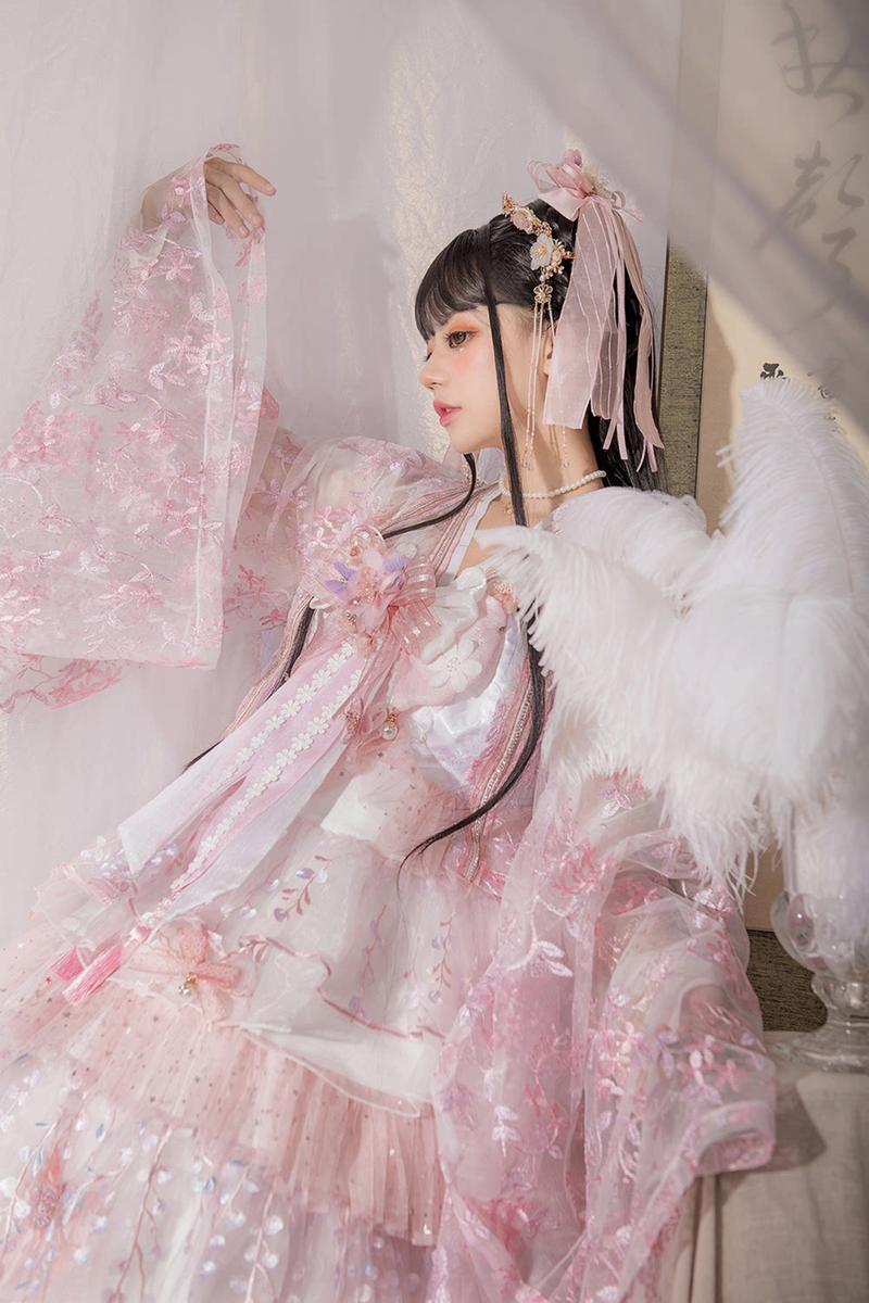 Sakura Sweet Chinese-style Lolita Dress