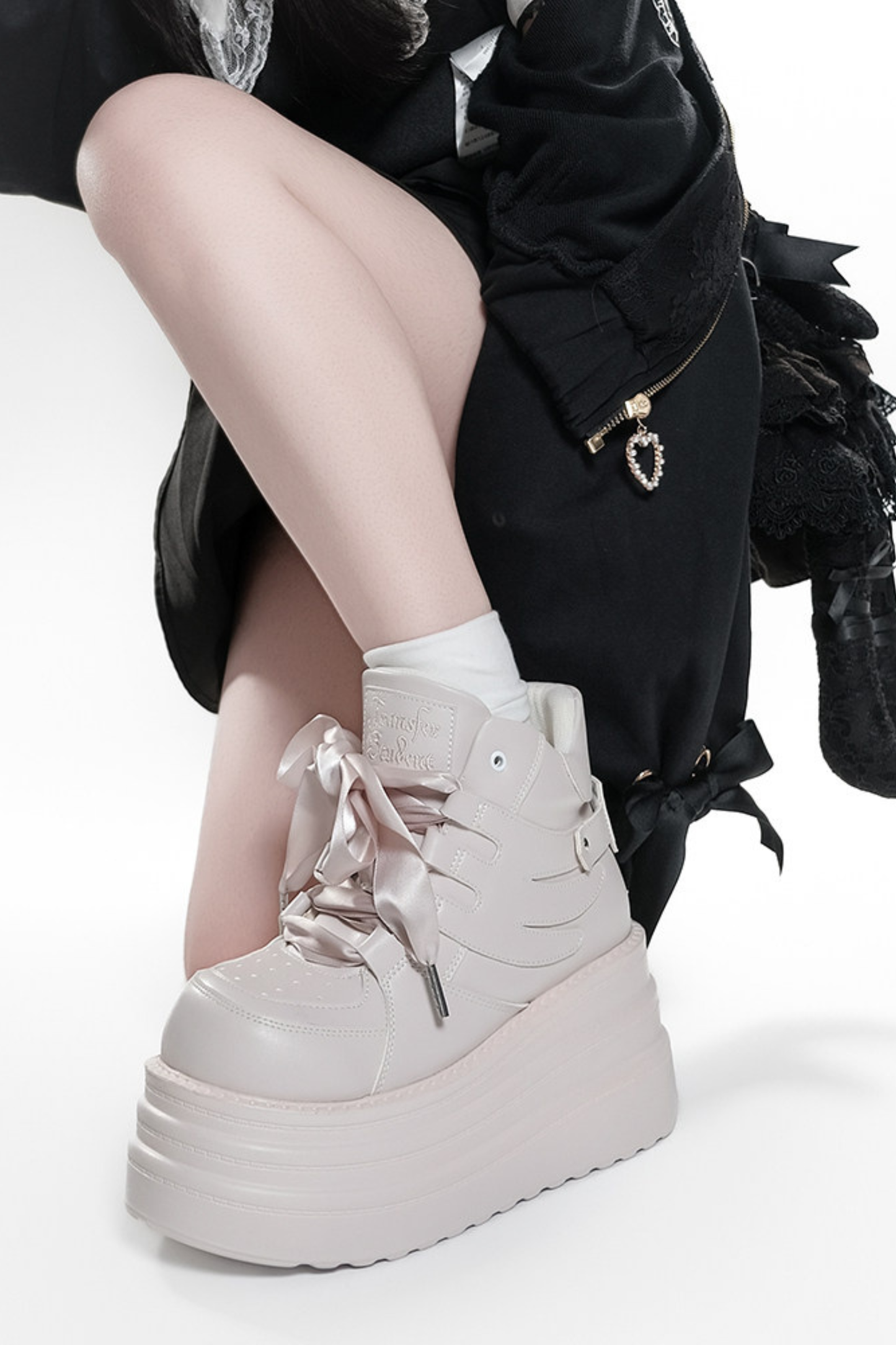 Wing Shaped Platform Shoes