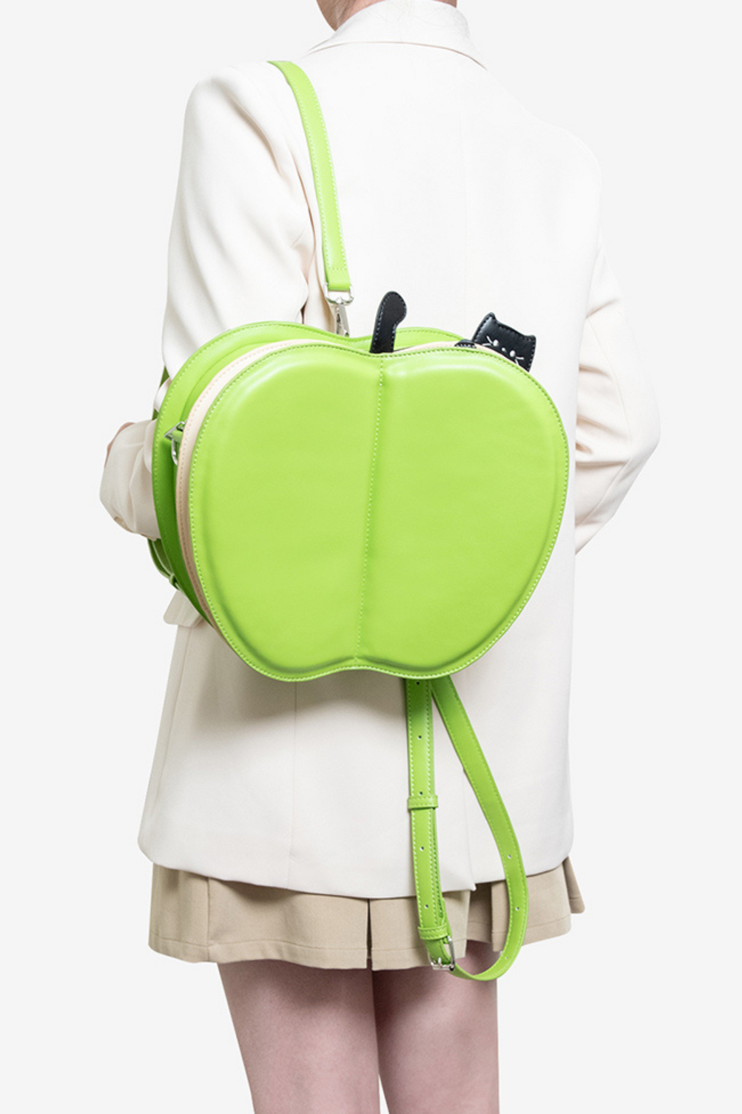 Flip Apple Shoulder Bag