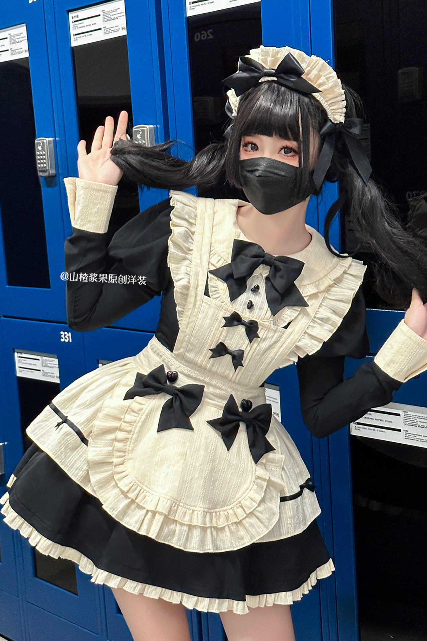 Little Maid Lolita Dress + Apron + Sleeves + Headband