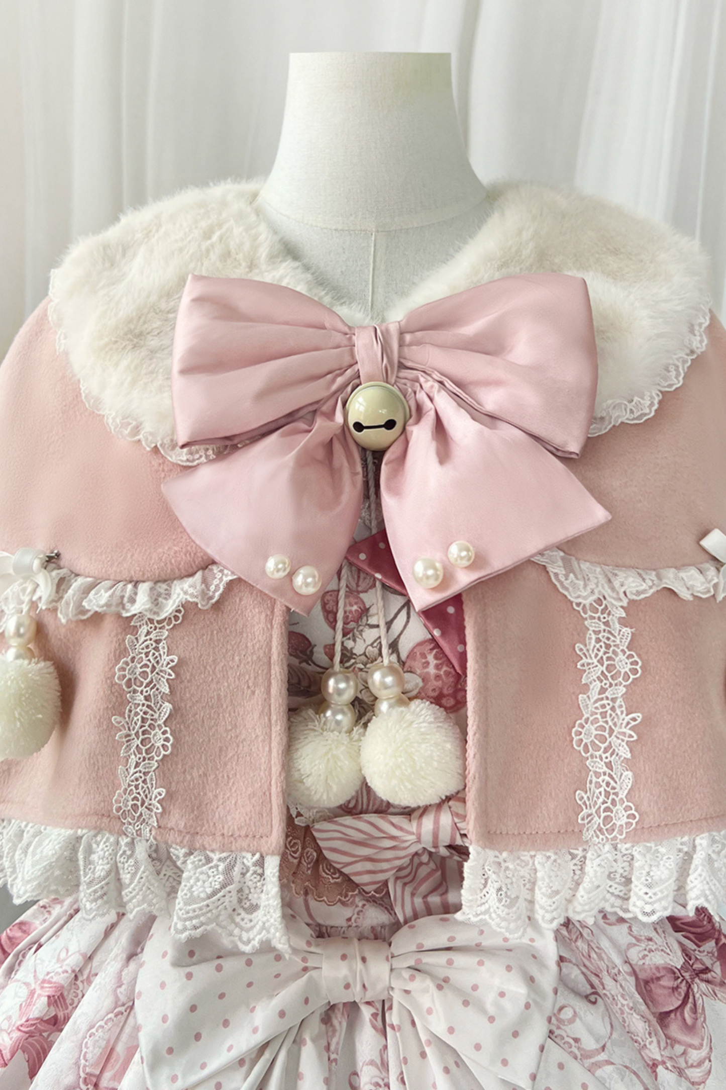 Sweet Cat Princess Lolita Dress + Shawl